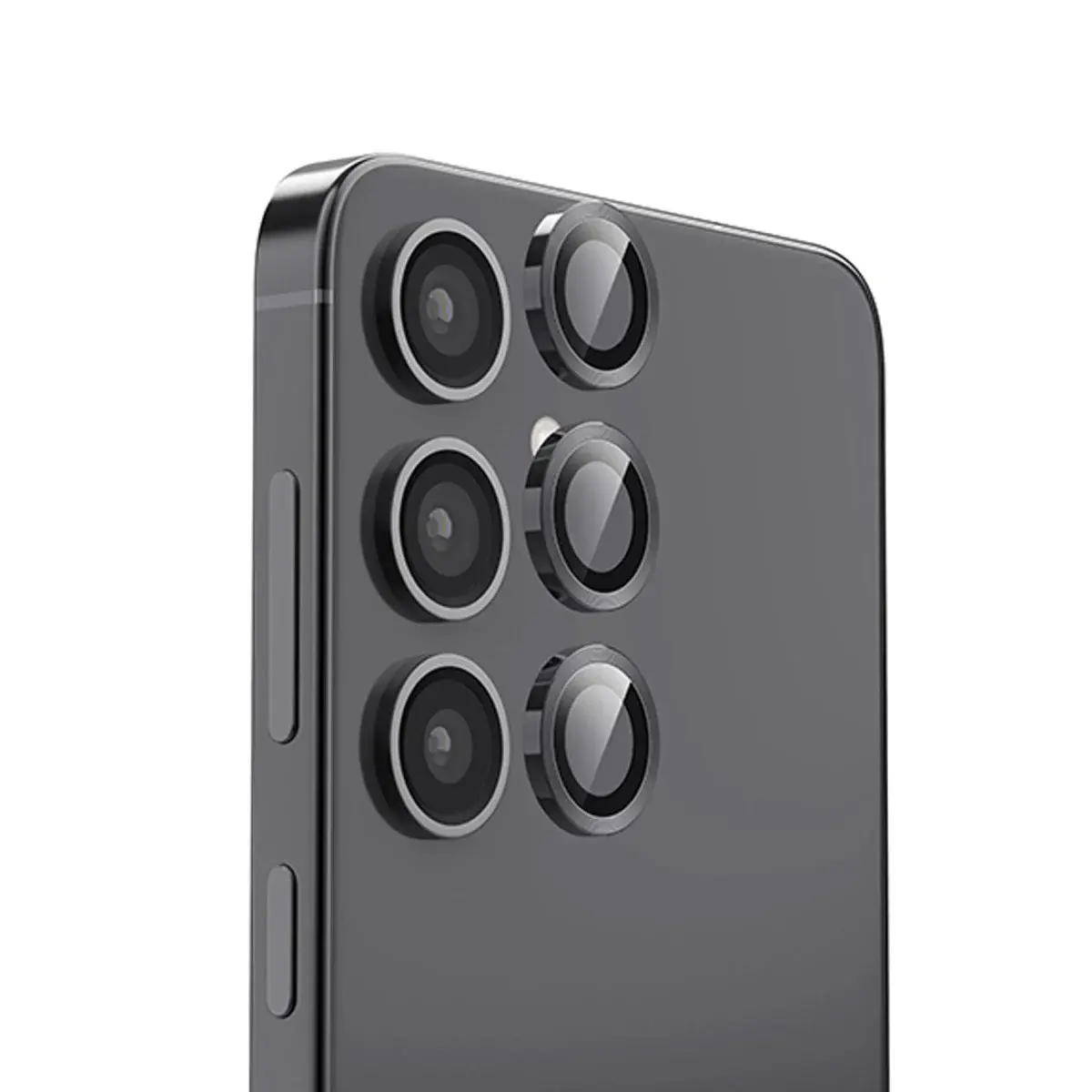Samsung Galaxy S25 Raze Metal Kamera Lens - Siyah