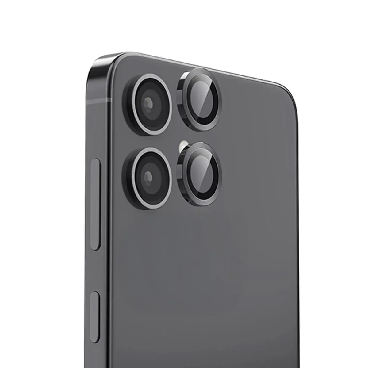 Samsung Galaxy A06 Raze Metal Kamera Lens - Siyah