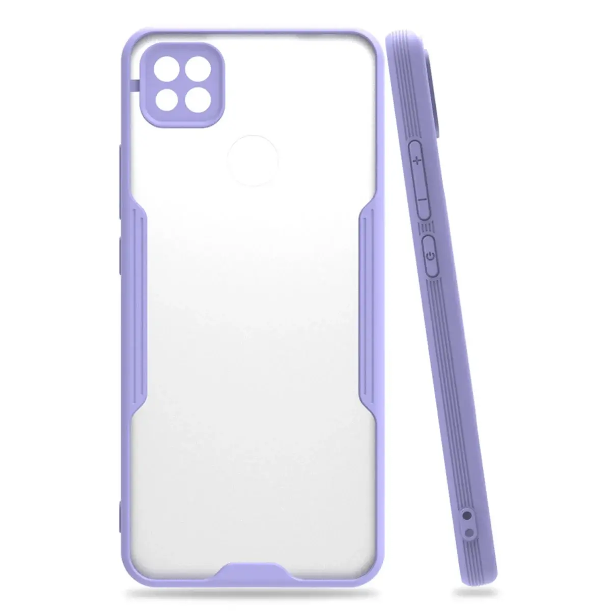 Xiaomi Redmi 9c Kılıf Platin Silikon - Lila