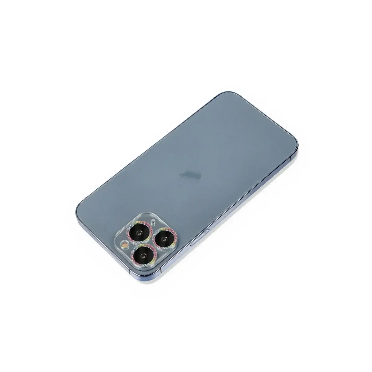 İphone 11 Pro Max Shine Kamera Lens Koruma Cam - Rainbow