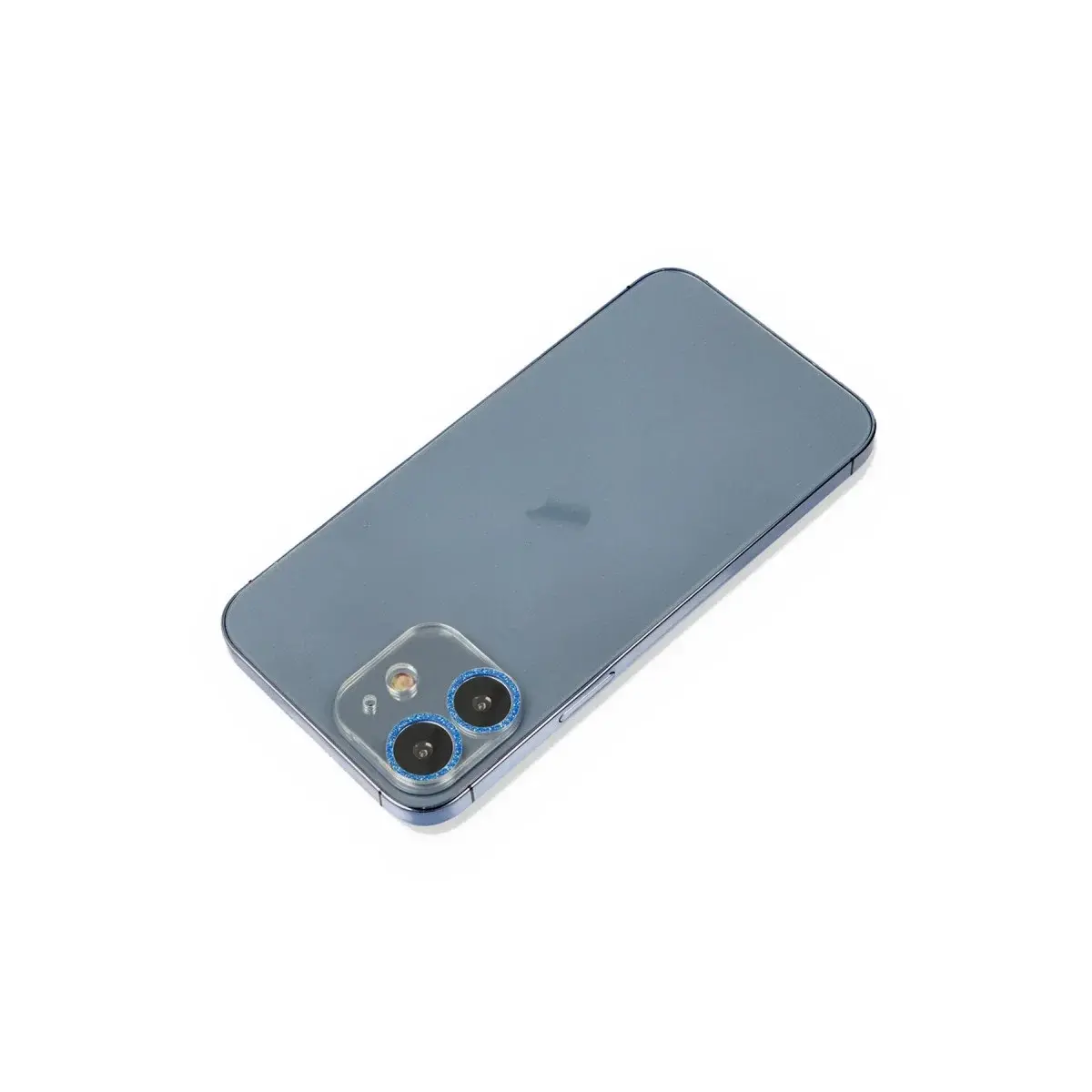 İphone 12 Mini Shine Kamera Lens Koruma Cam - Mavi