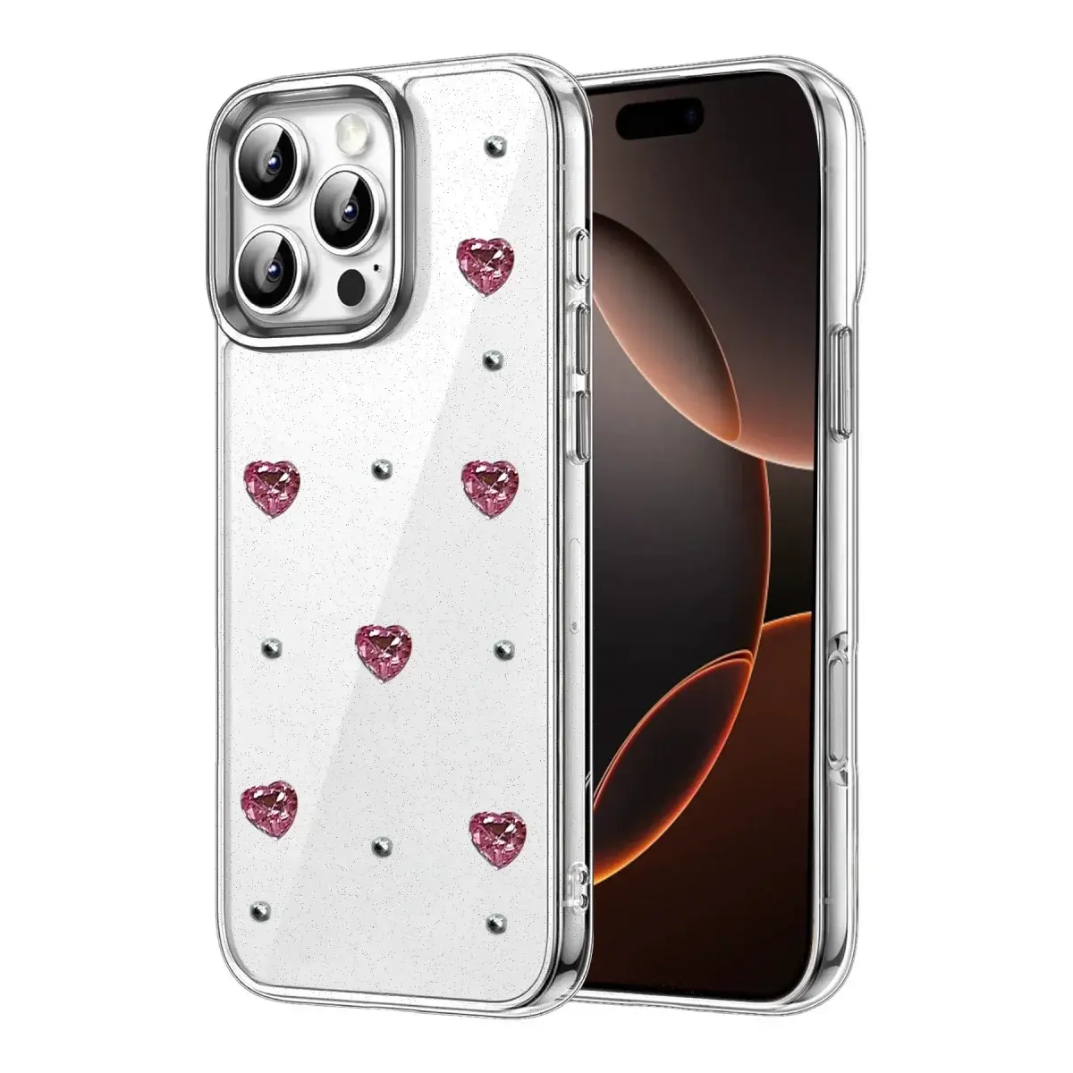 İphone 16 Pro Max Fiyonk Desenli Kapak - Desen 7