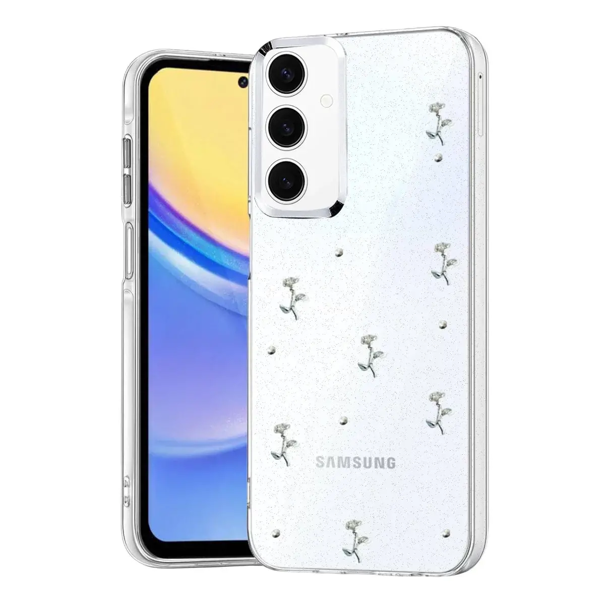 Samsung Galaxy A34 5g Fiyonk Desenli Kapak - Desen 2