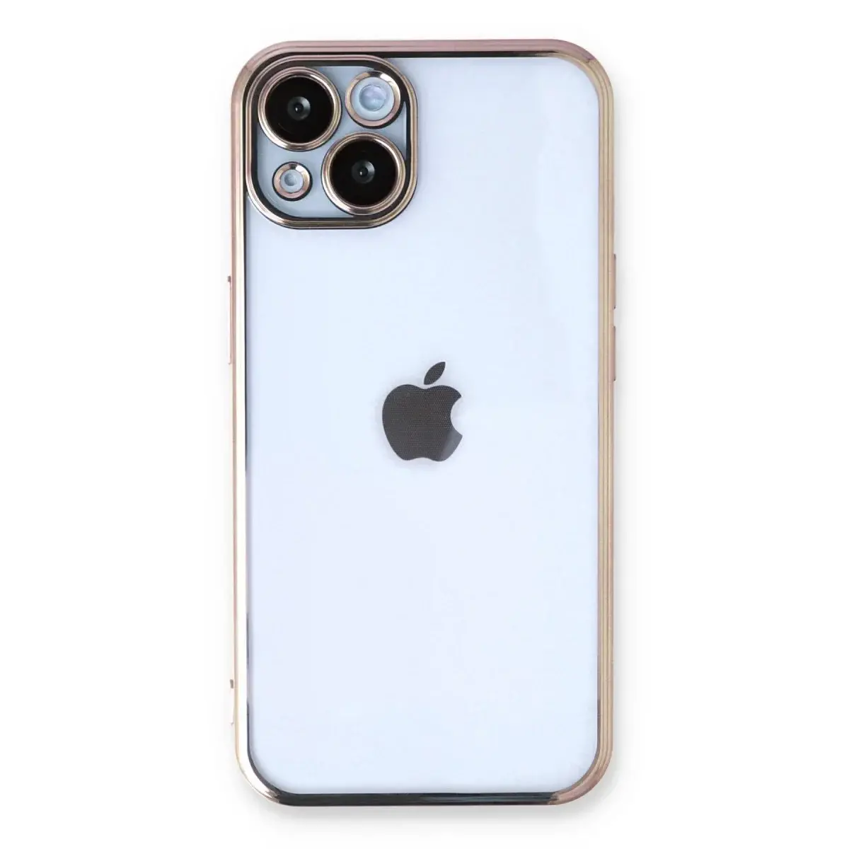 İphone 13 Kılıf Razer Lensli Silikon - Gold