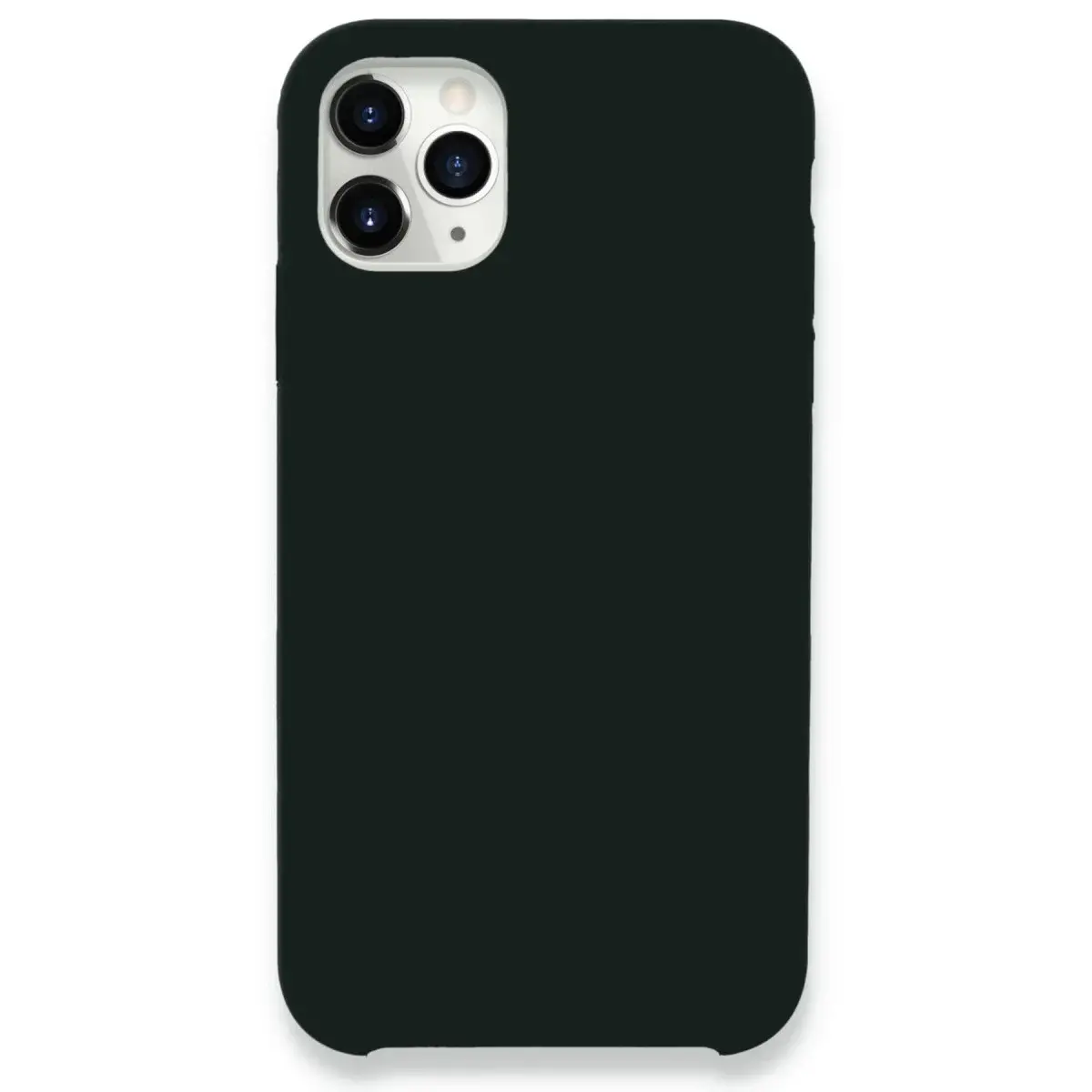 İphone 11 Pro Max Kılıf Lansman Legant Silikon - Koyu Yeşil