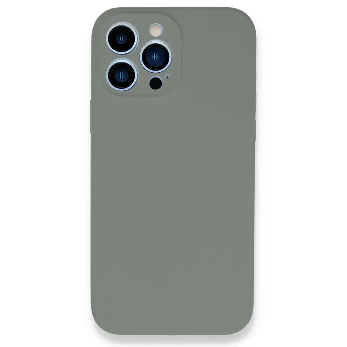 İphone 13 Pro Max Kılıf Lansman Legant Silikon - Gri