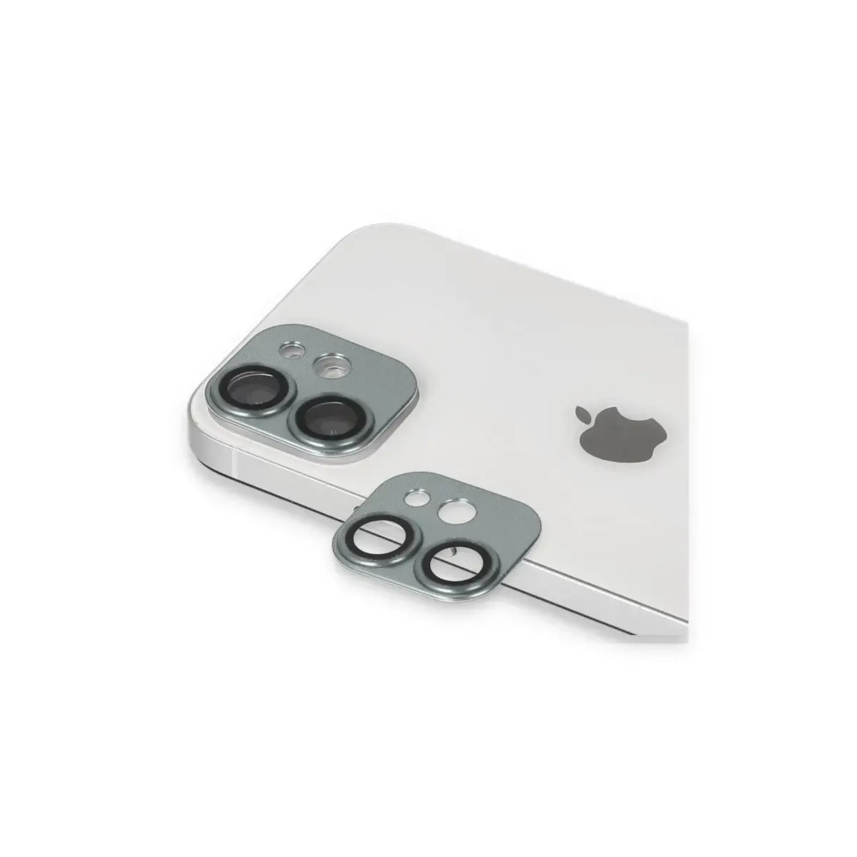 İphone 11 Pers Alüminyum Kamera Lens - Yeşil
