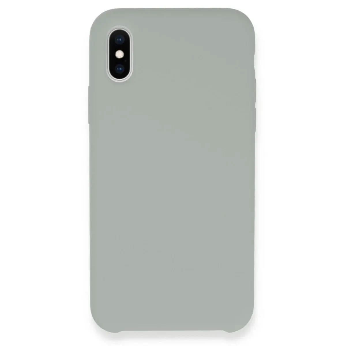 İphone Xs Max Kılıf Lansman Legant Silikon - Açık Gri