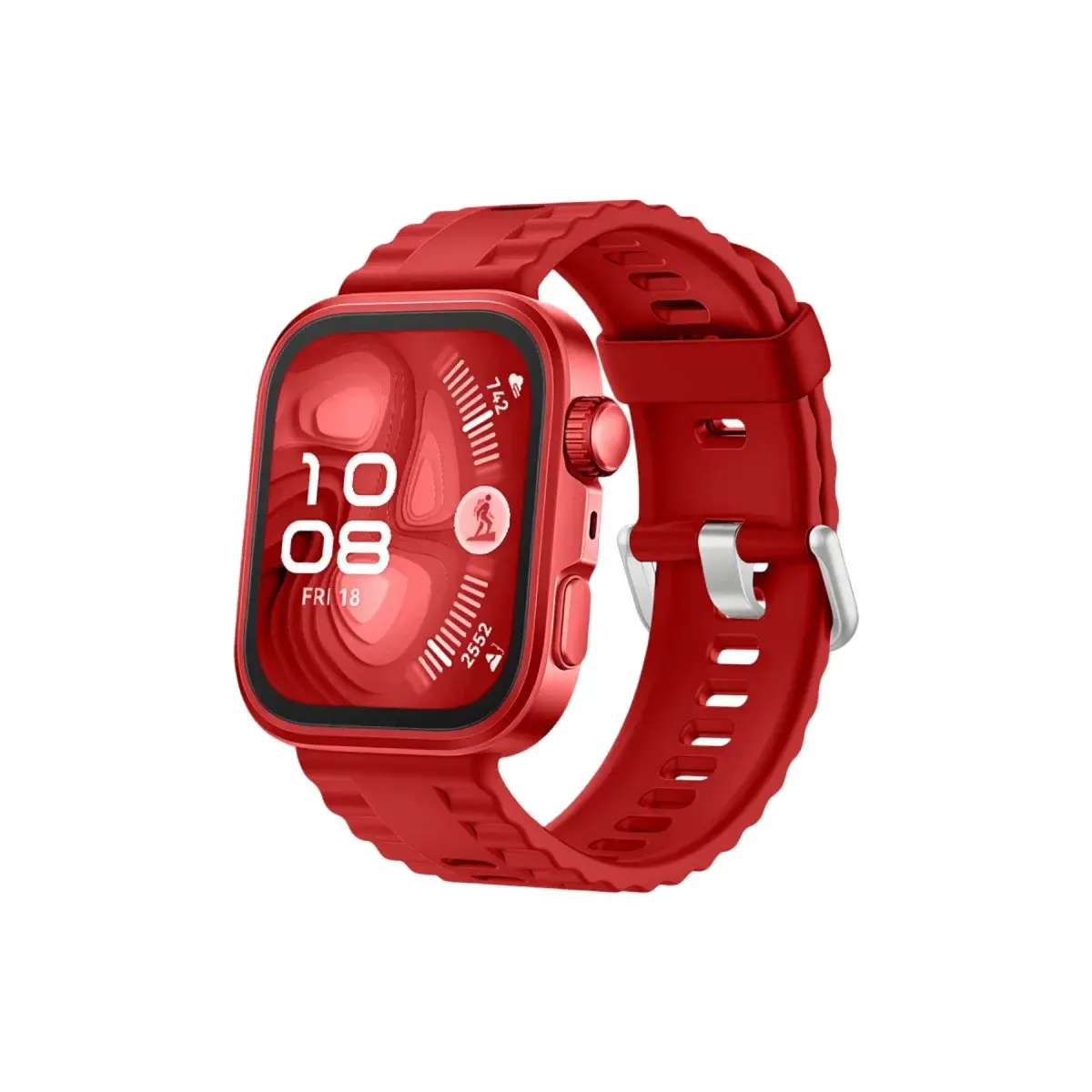 Huawei Fit 4 Nova Silikon Kordon - Kırmızı