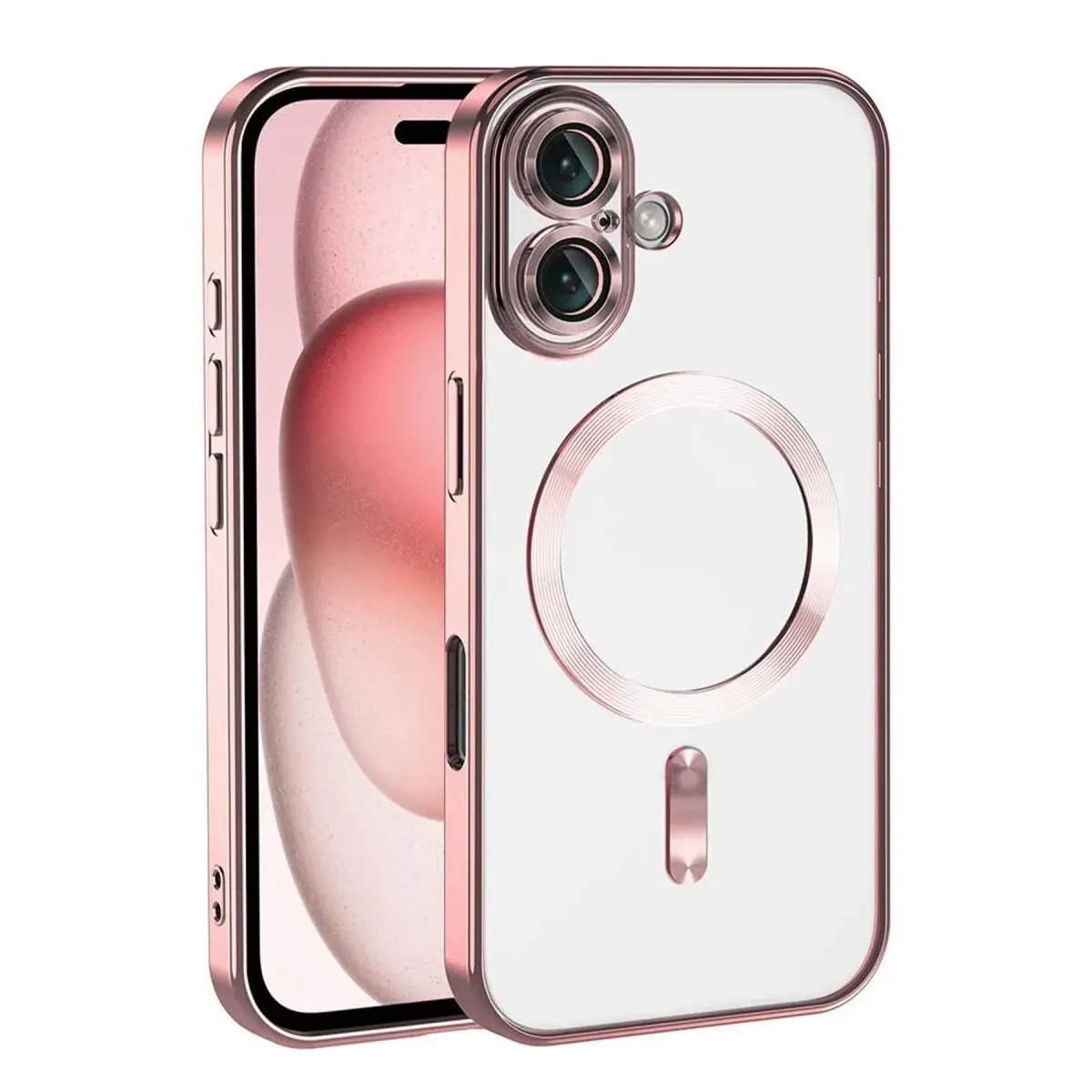 İphone 17 Kross Magneticsafe Kapak - Rose