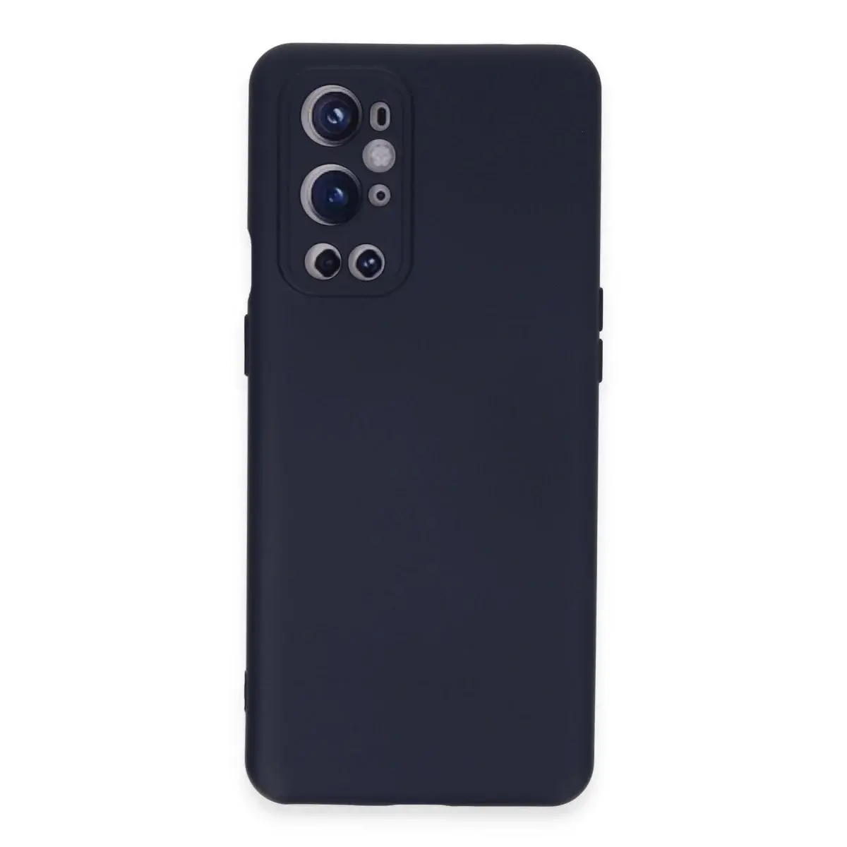 One Plus 9 Pro Kılıf Nano İçi Kadife Silikon - Lacivert