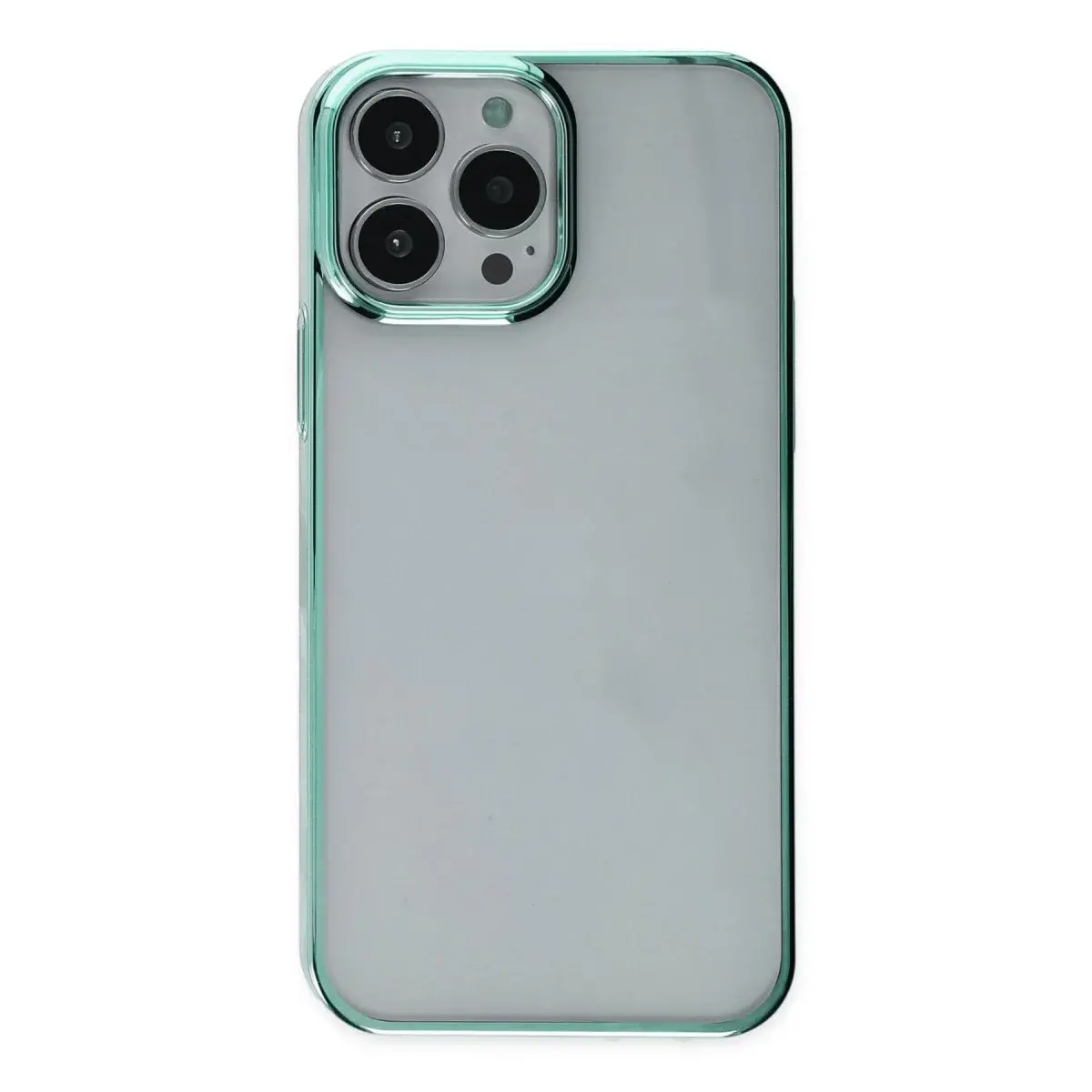 İphone 14 Pro Max Kılıf Element Silikon - Yeşil
