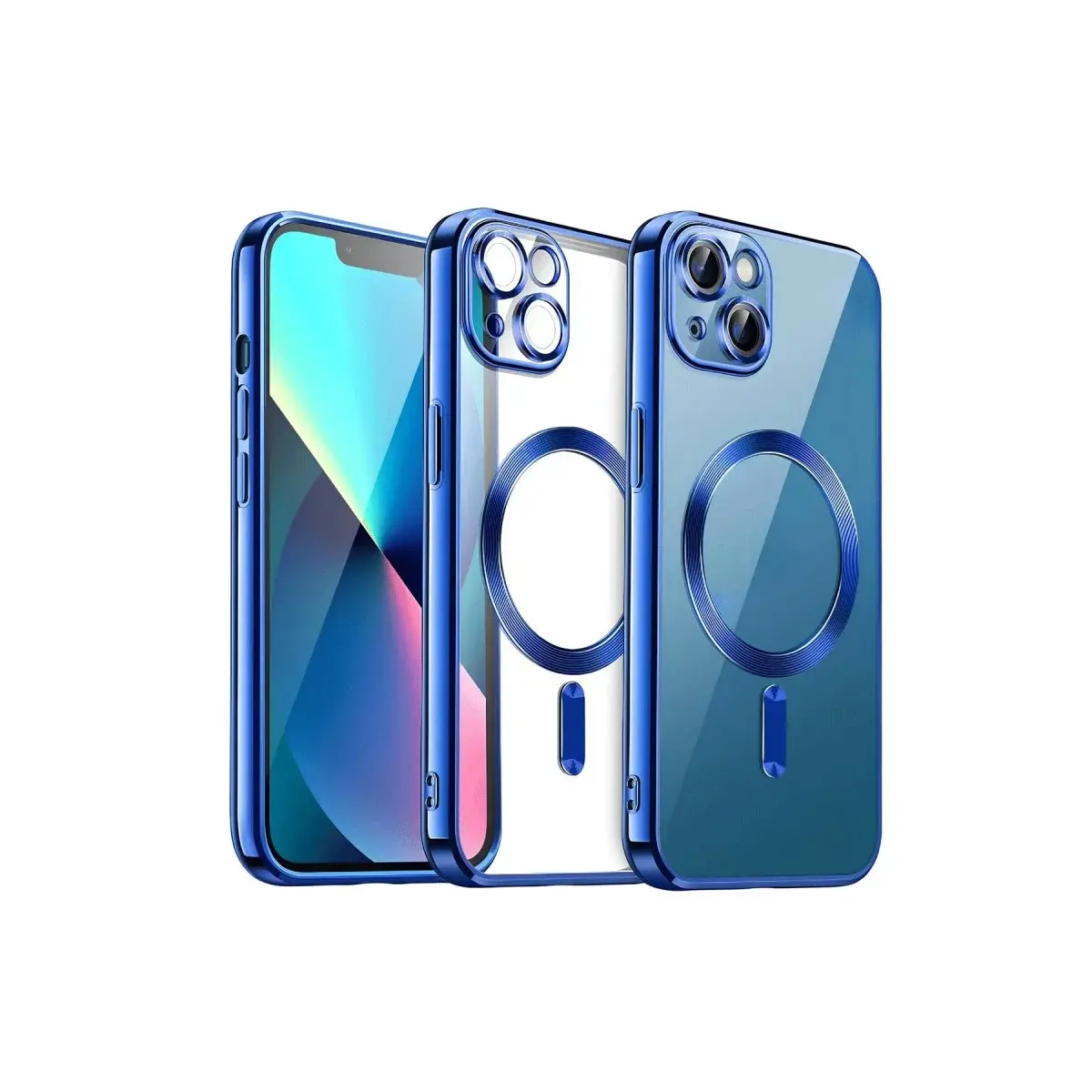 İphone 13 Kılıf Kross Magneticsafe Kapak - Lacivert