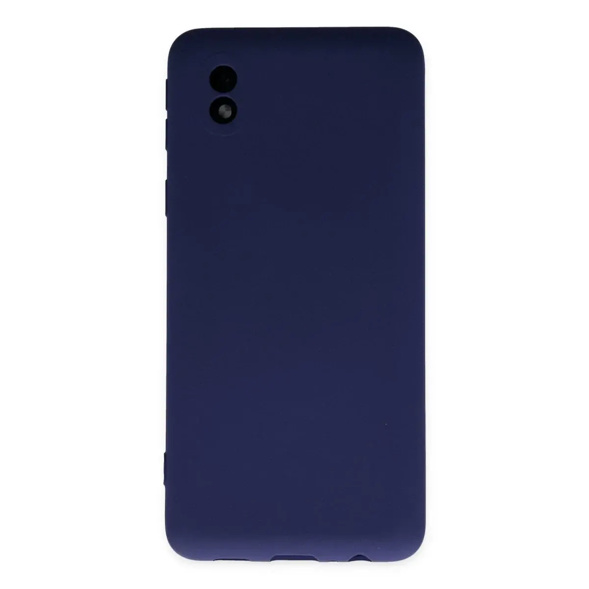Samsung Galaxy A01 Core Kılıf Nano İçi Kadife Silikon - Lacivert