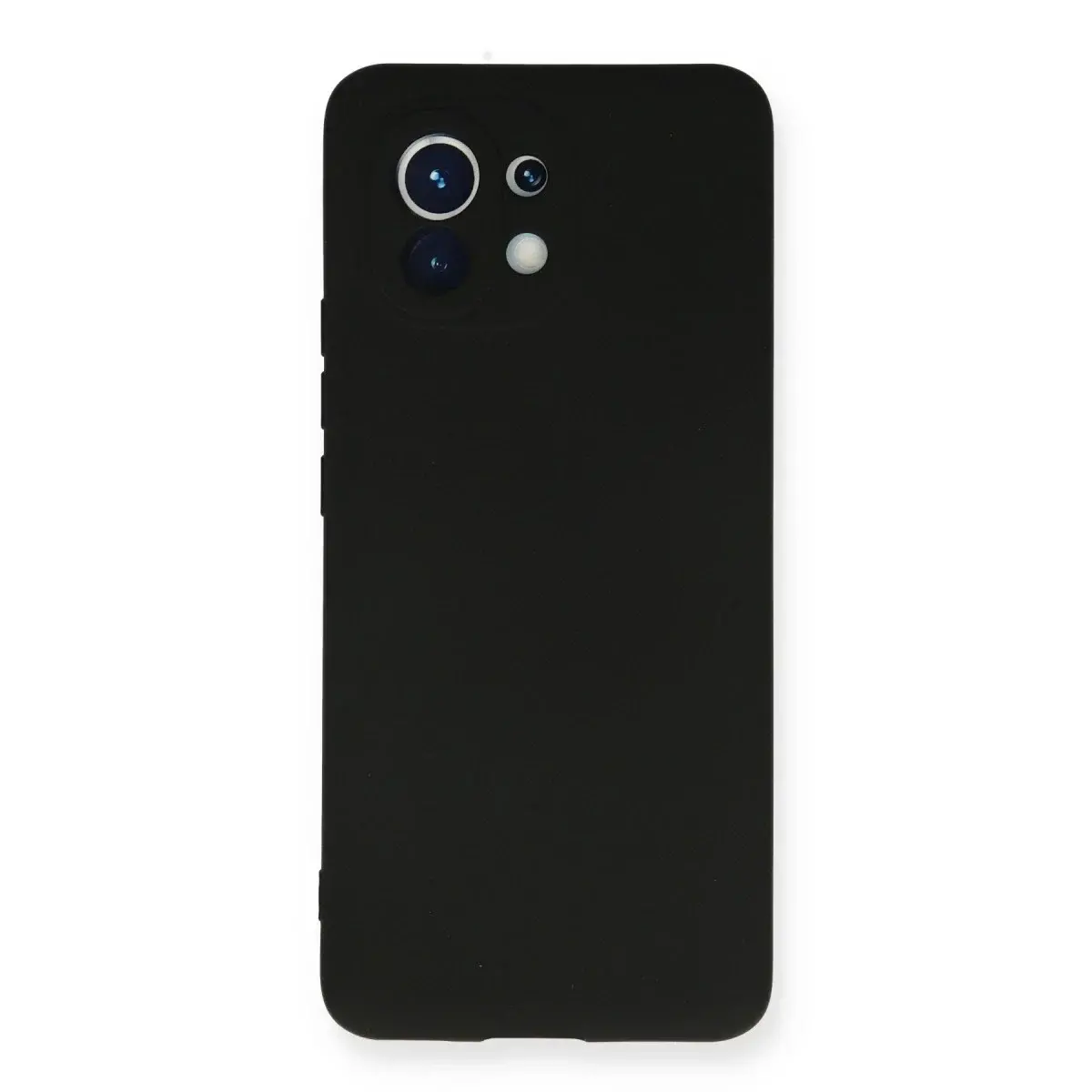 Xiaomi Mi 11 Kılıf Nano İçi Kadife Silikon - Siyah