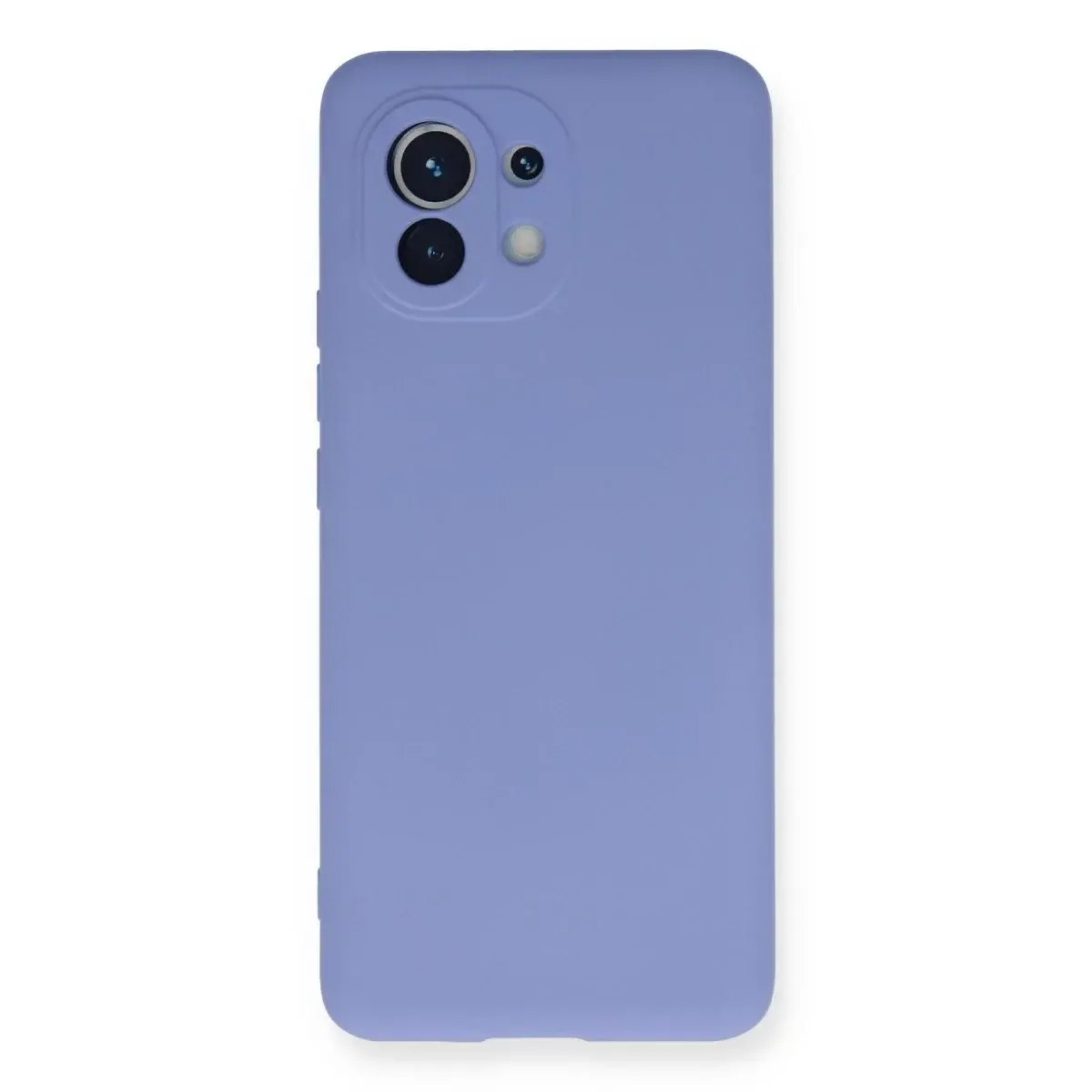 Xiaomi Mi 11 Kılıf Nano İçi Kadife Silikon - Lila
