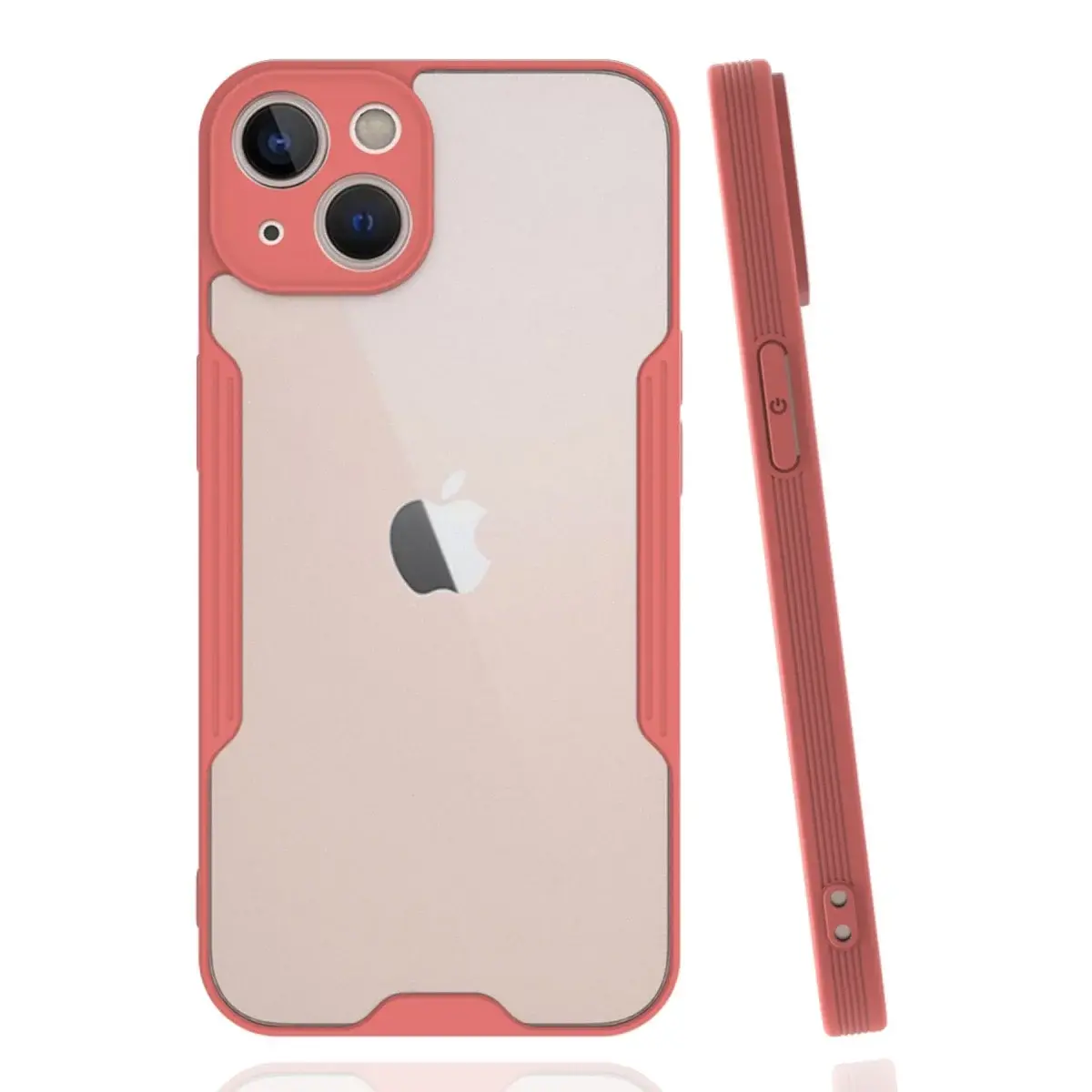 İphone 14 Plus Kılıf Platin Silikon - Pembe