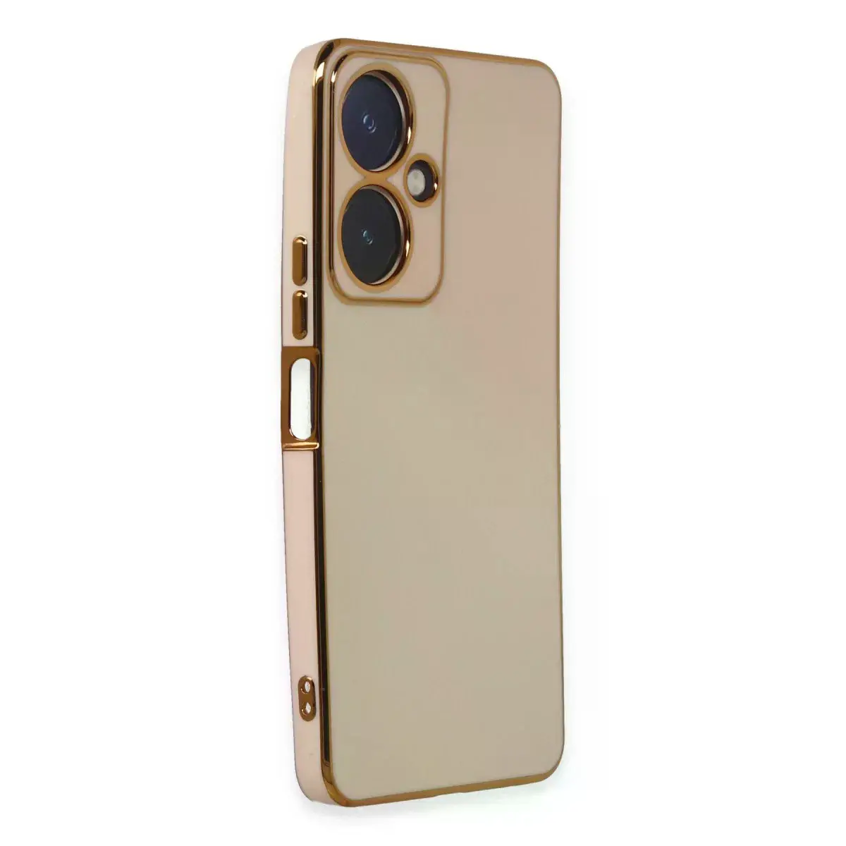 Vivo Y27 Kılıf Volet Silikon - Pembe