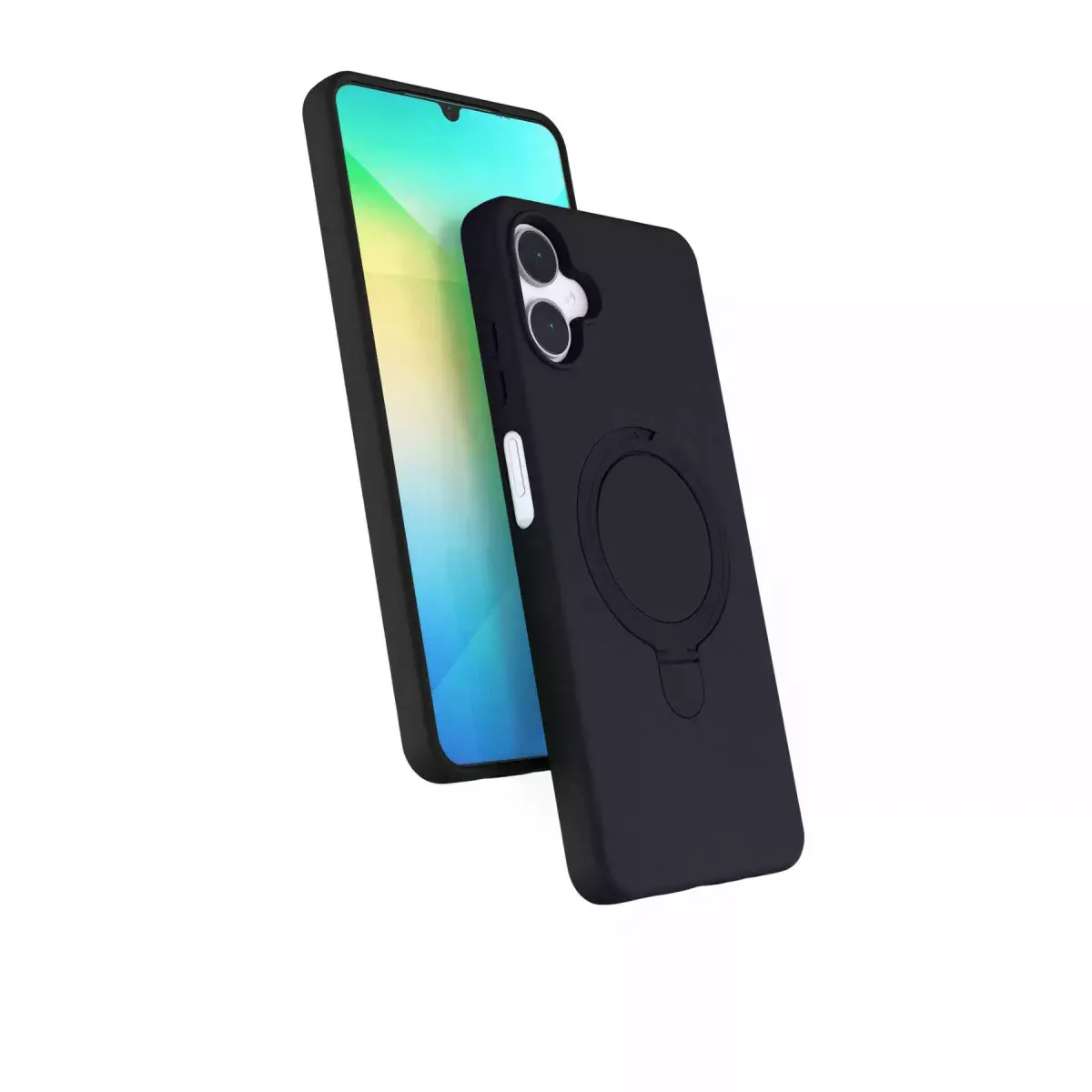 Samsung Galaxy A06 Regal Magsafe Standlı Kapak - Siyah