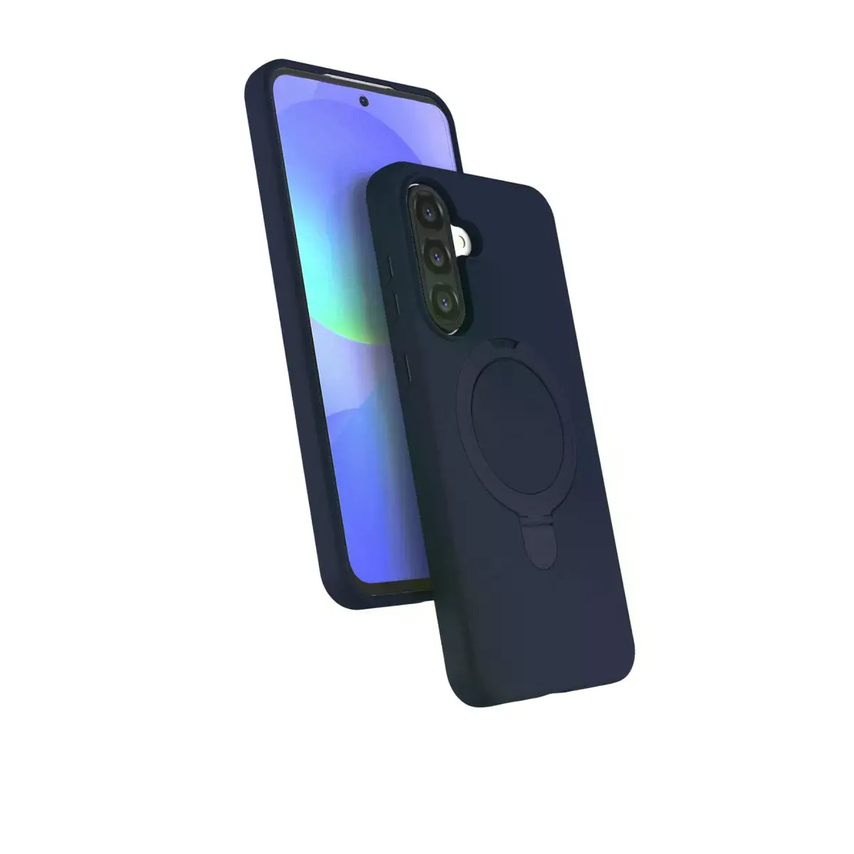 Samsung Galaxy A26 Regal Magsafe Standlı Kapak - Lacivert