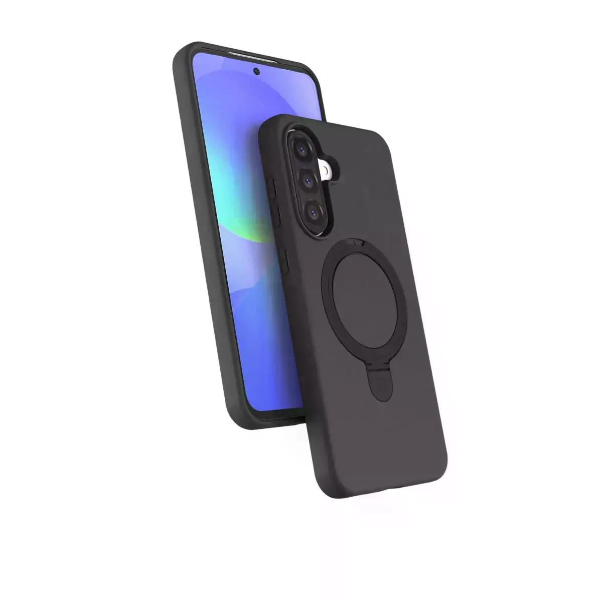 Samsung Galaxy A26 Regal Magsafe Standlı Kapak - Siyah