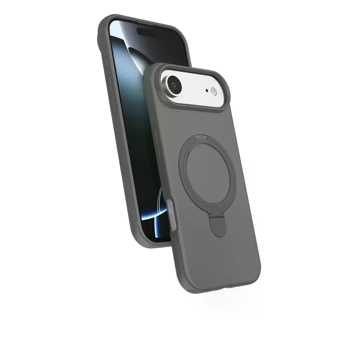 İphone 17 Air Regal Magsafe Standlı Kapak - Titan Gri