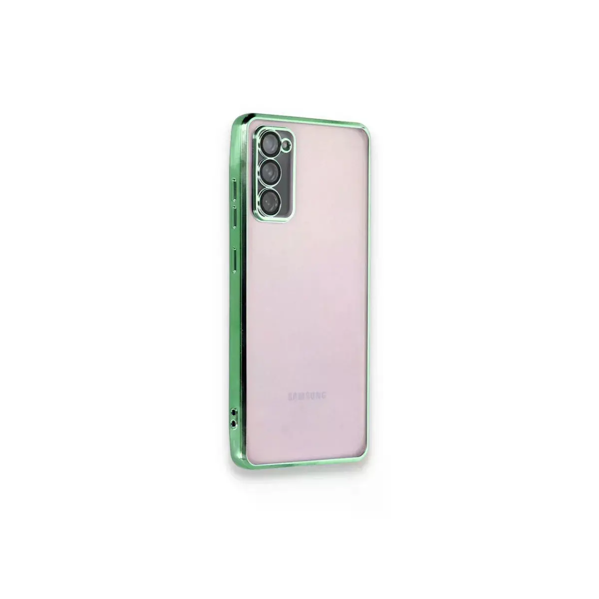 Samsung Galaxy S20 Fe Kılıf Razer Lensli Silikon - Yeşil
