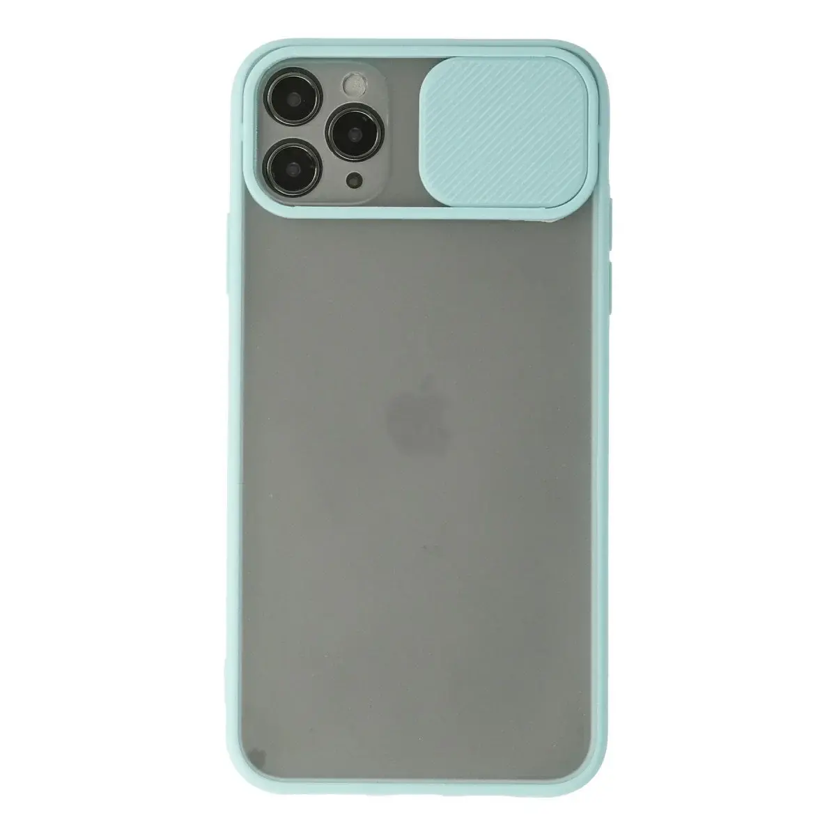 İphone 11 Pro Kılıf Palm Buzlu Kamera Sürgülü Silikon - Turkuaz