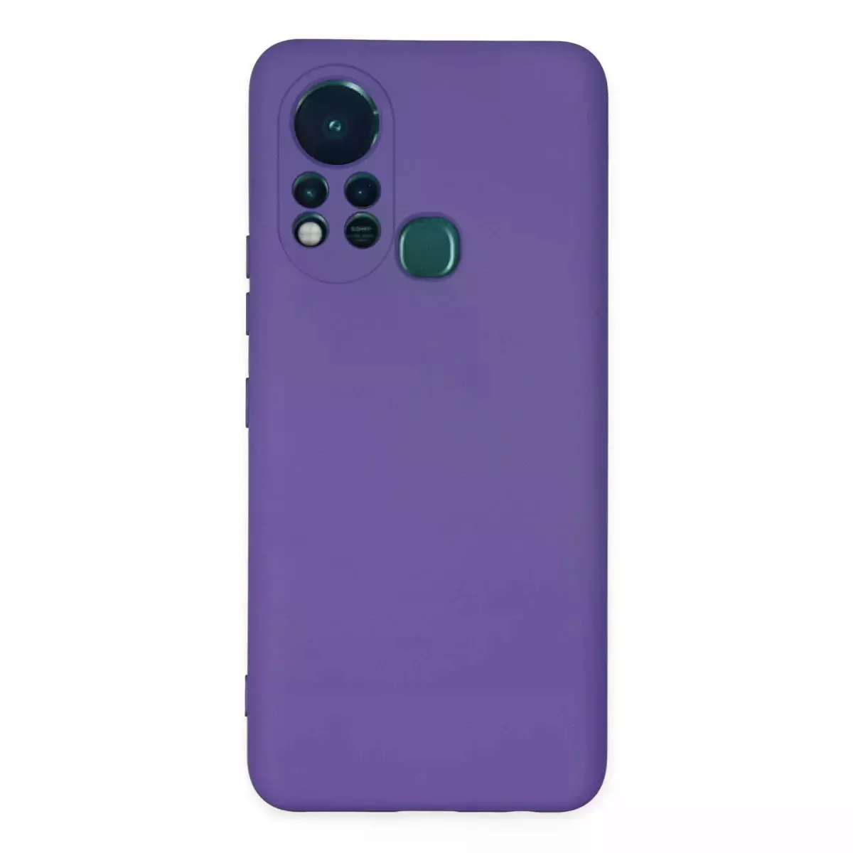 İnfinix Hot 11s Kılıf Nano İçi Kadife Silikon - Mor