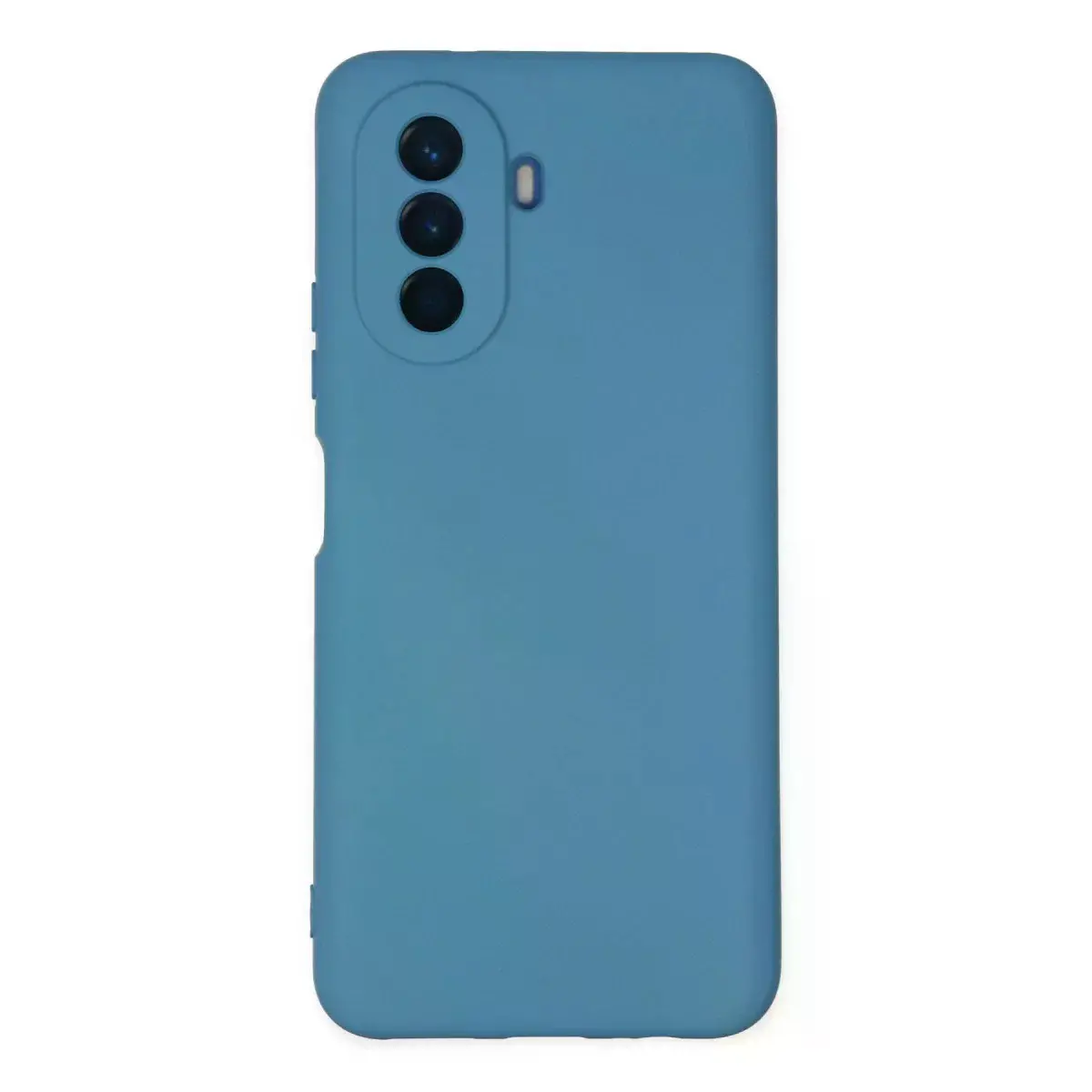Huawei Nova Y70 Kılıf Nano İçi Kadife Silikon - Mavi