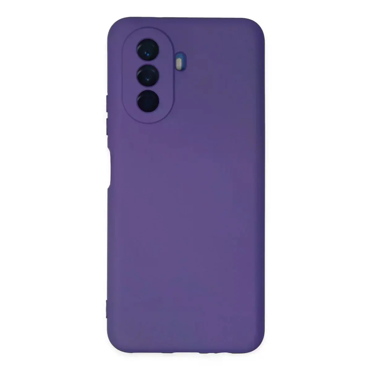Huawei Nova Y70 Kılıf Nano İçi Kadife Silikon - Mor