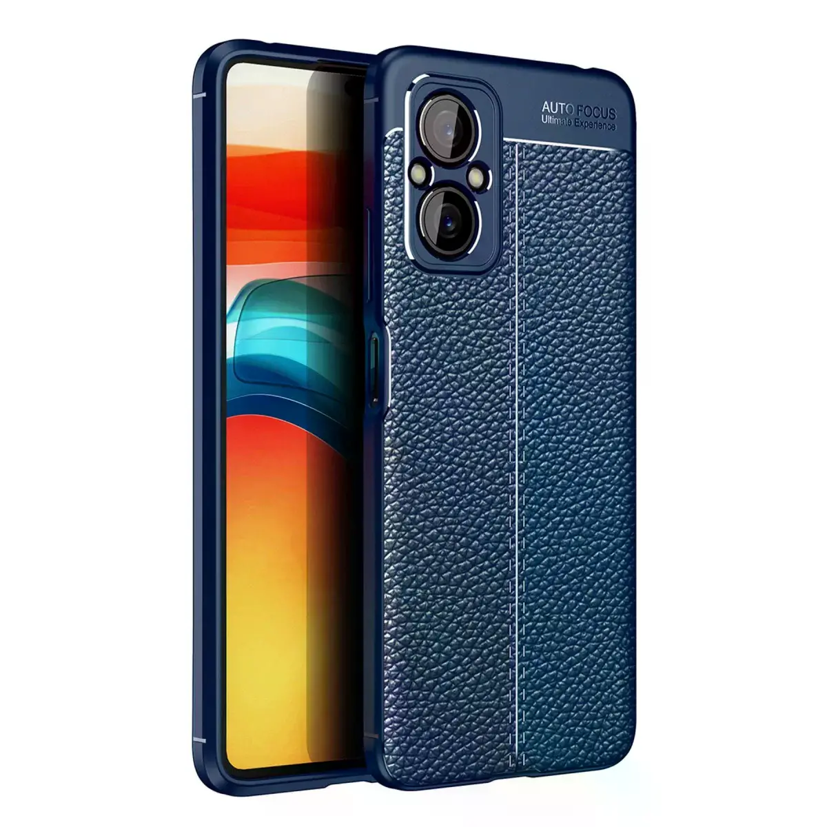 Xiaomi Poco M5 Kılıf Auto Focus Kapak - Lacivert