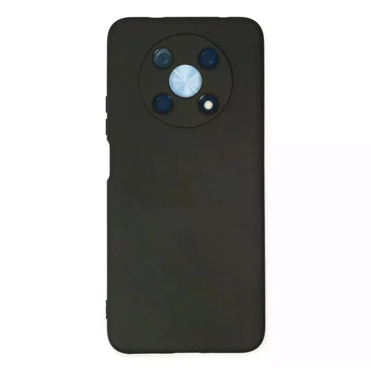 Huawei Nova Y90 Kılıf Nano İçi Kadife Silikon - Siyah