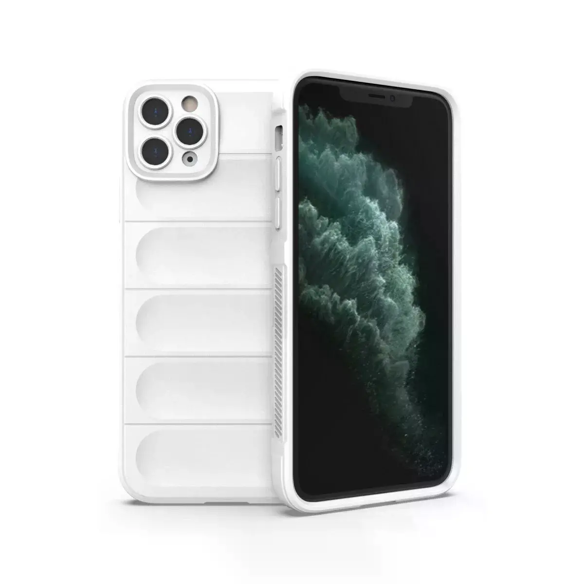 İphone 11 Pro Kılıf Optimum Silikon - Krem