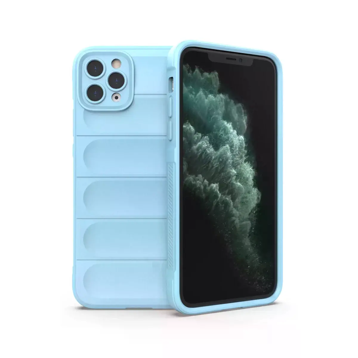 İphone 11 Pro Kılıf Optimum Silikon - Sky Blue