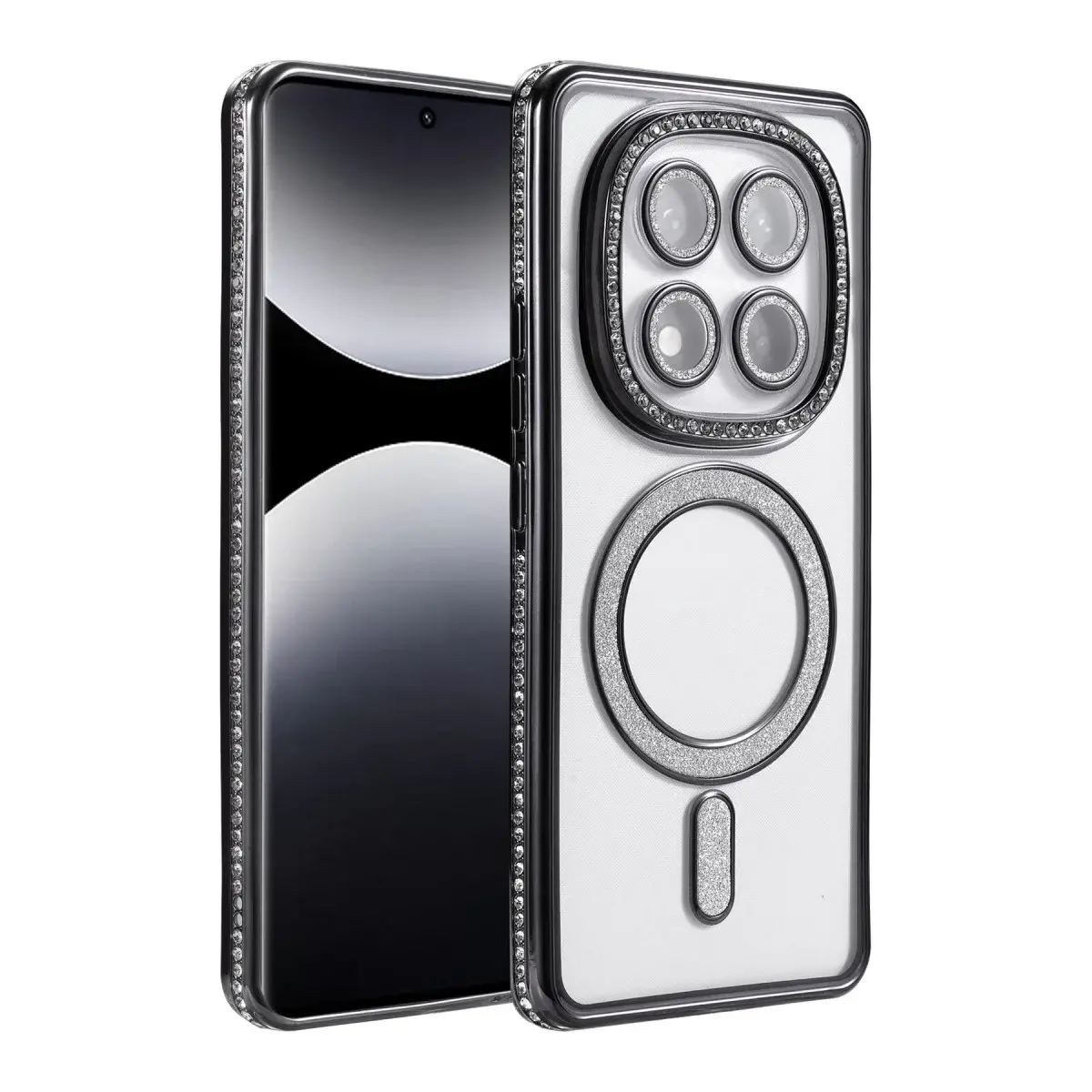 Xiaomi Redmi Note 14 Pro 5g Joke Simli Magneticsafe Kılıf - Siyah