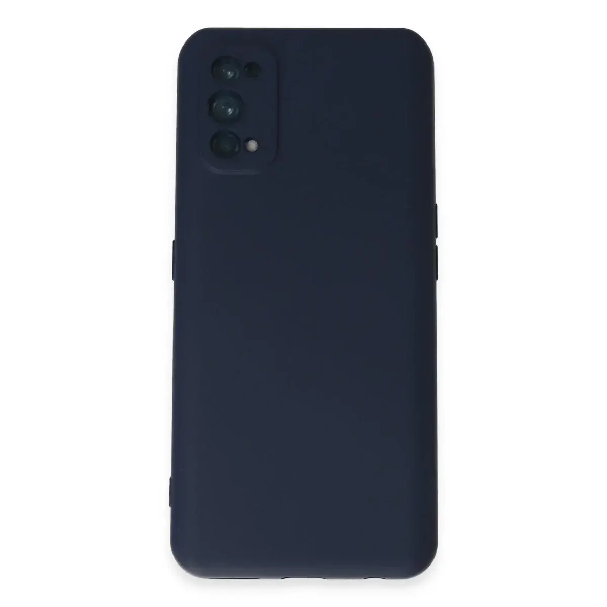 Realme 7 Pro Kılıf Nano İçi Kadife Silikon - Lacivert