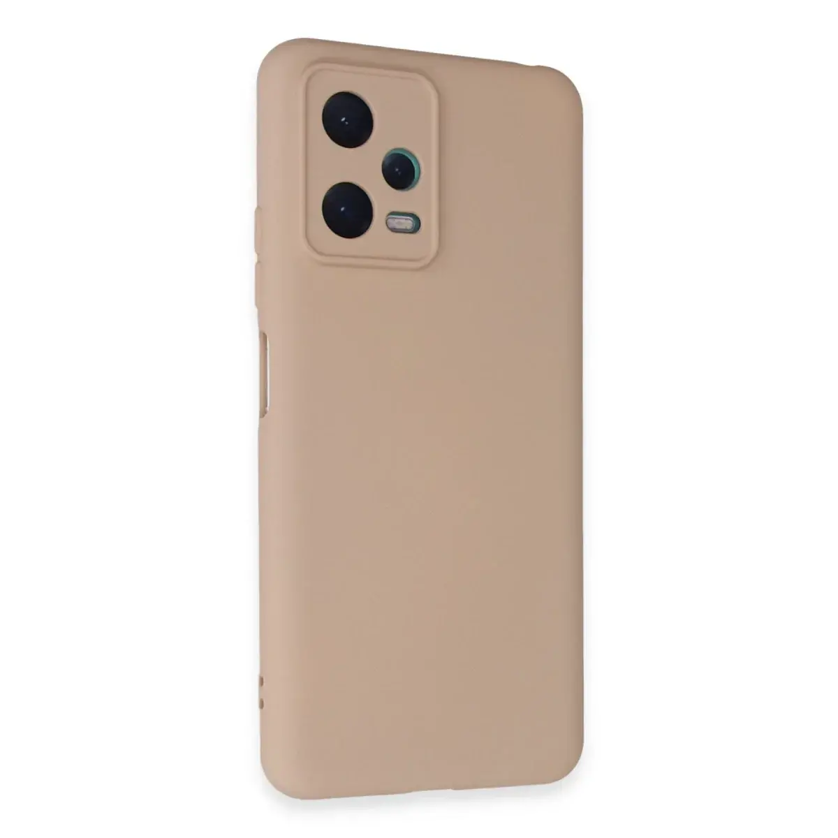 Xiaomi Redmi Note 12 5g Kılıf Nano İçi Kadife Silikon - Pudra