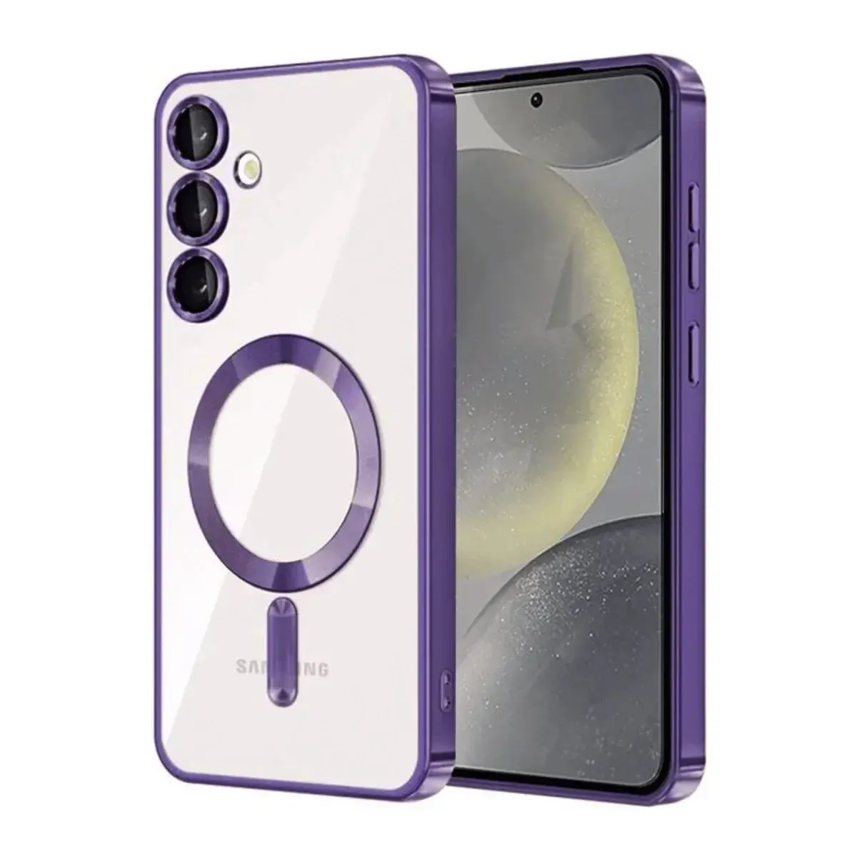 Samsung Galaxy A17 5g Kross Magneticsafe Kapak - Mor