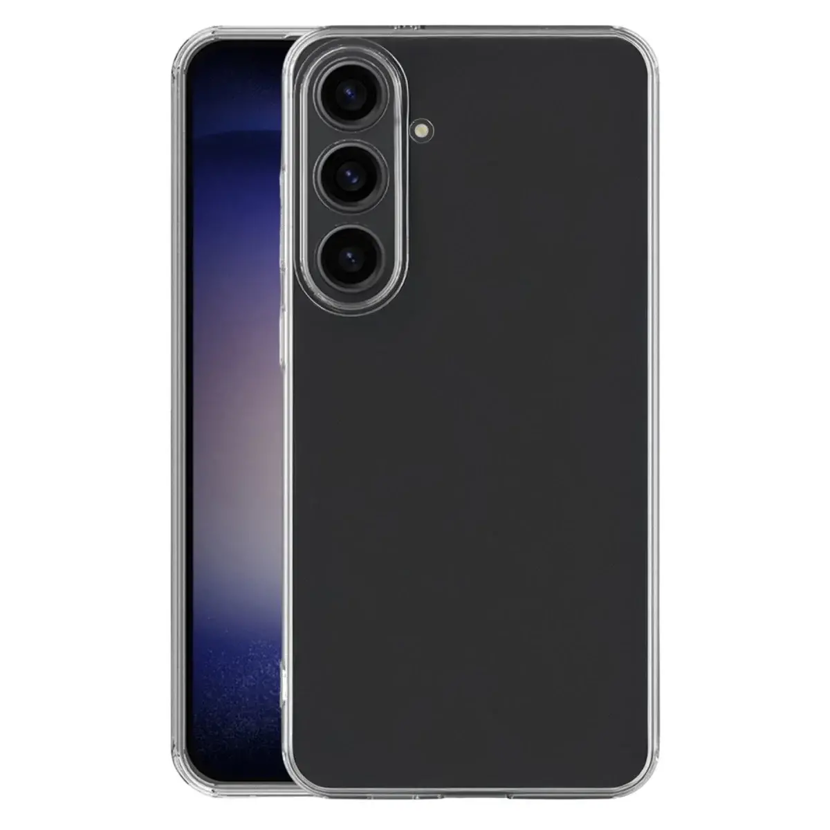 Samsung Galaxy S25 Fe Kılıf Lüx Şeffaf Silikon