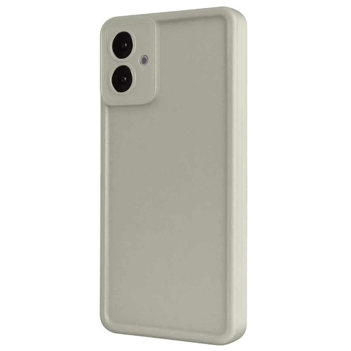 Samsung Galaxy A07 4g Viera Silikon - Krem