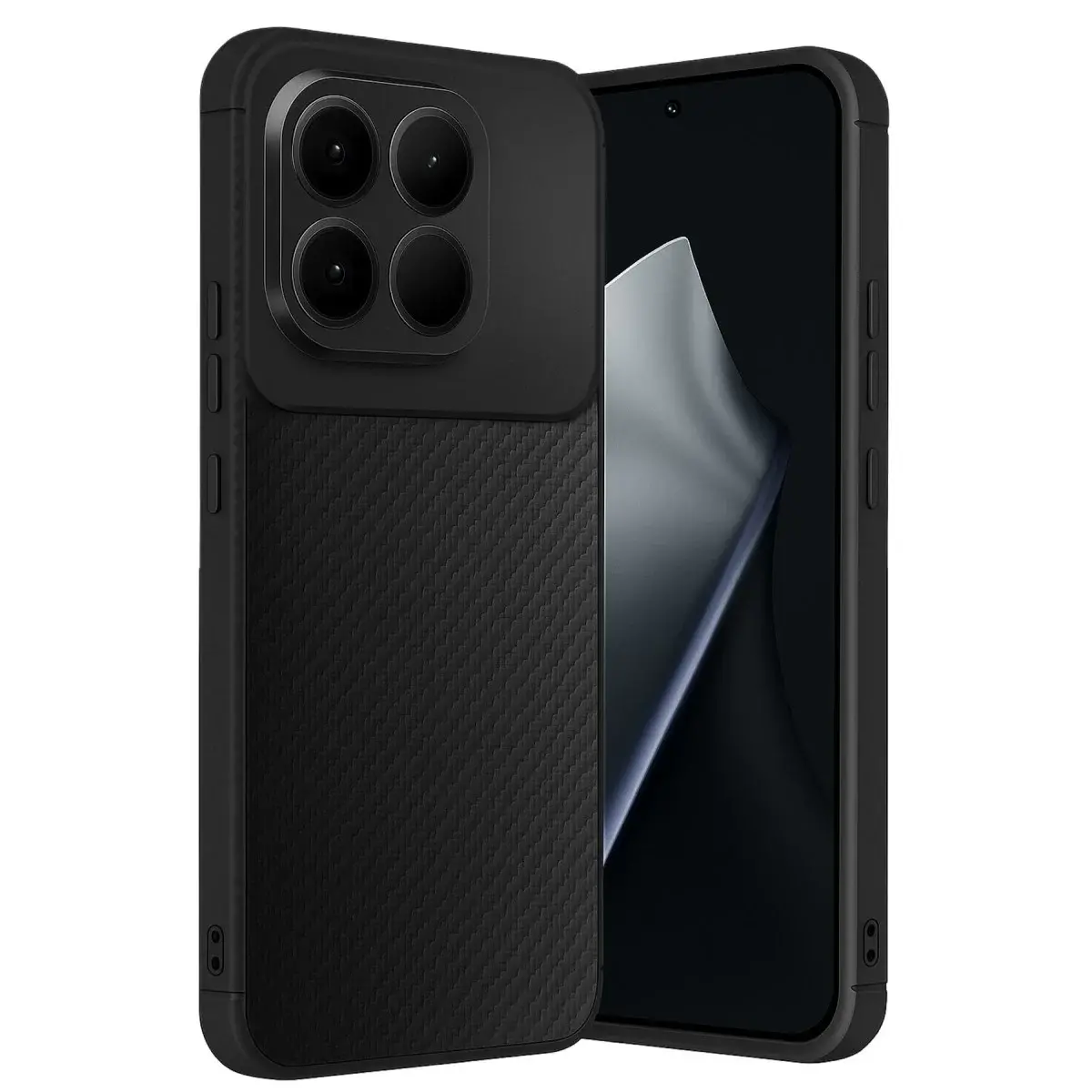Xiaomi Mi 15t Auto Focus Karbon Kapak - Siyah