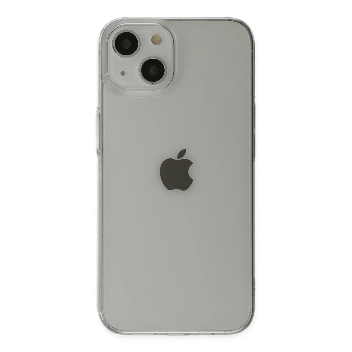 İphone 14 Plus Kılıf Pc Sert Şeffaf Kapak - Şeffaf