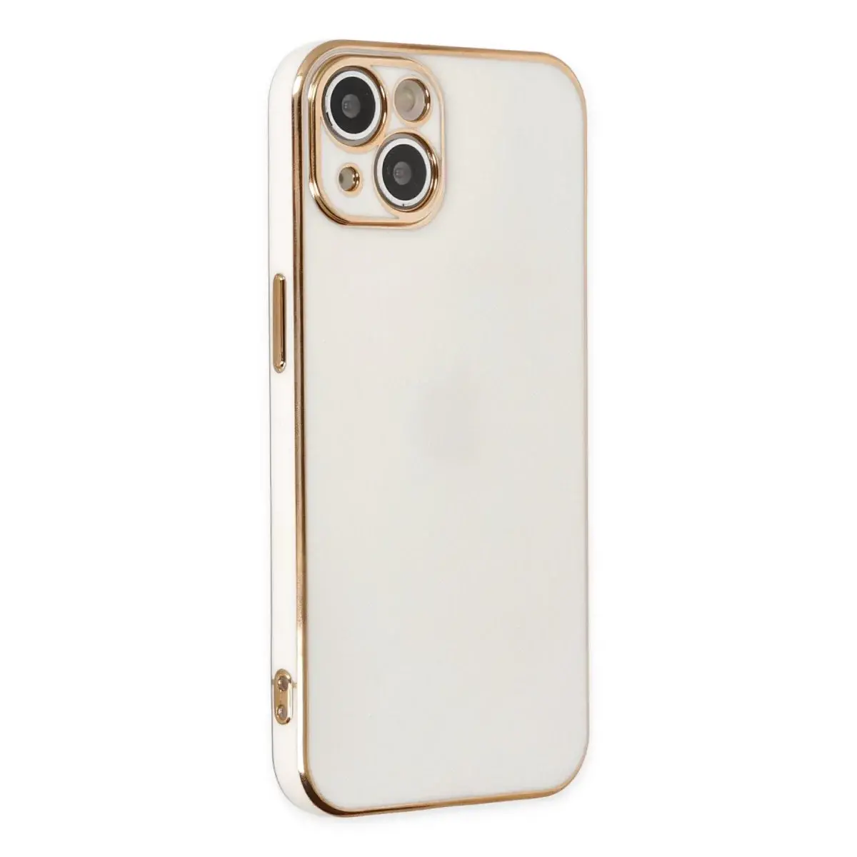 İphone 14 Kılıf Volet Silikon - Beyaz
