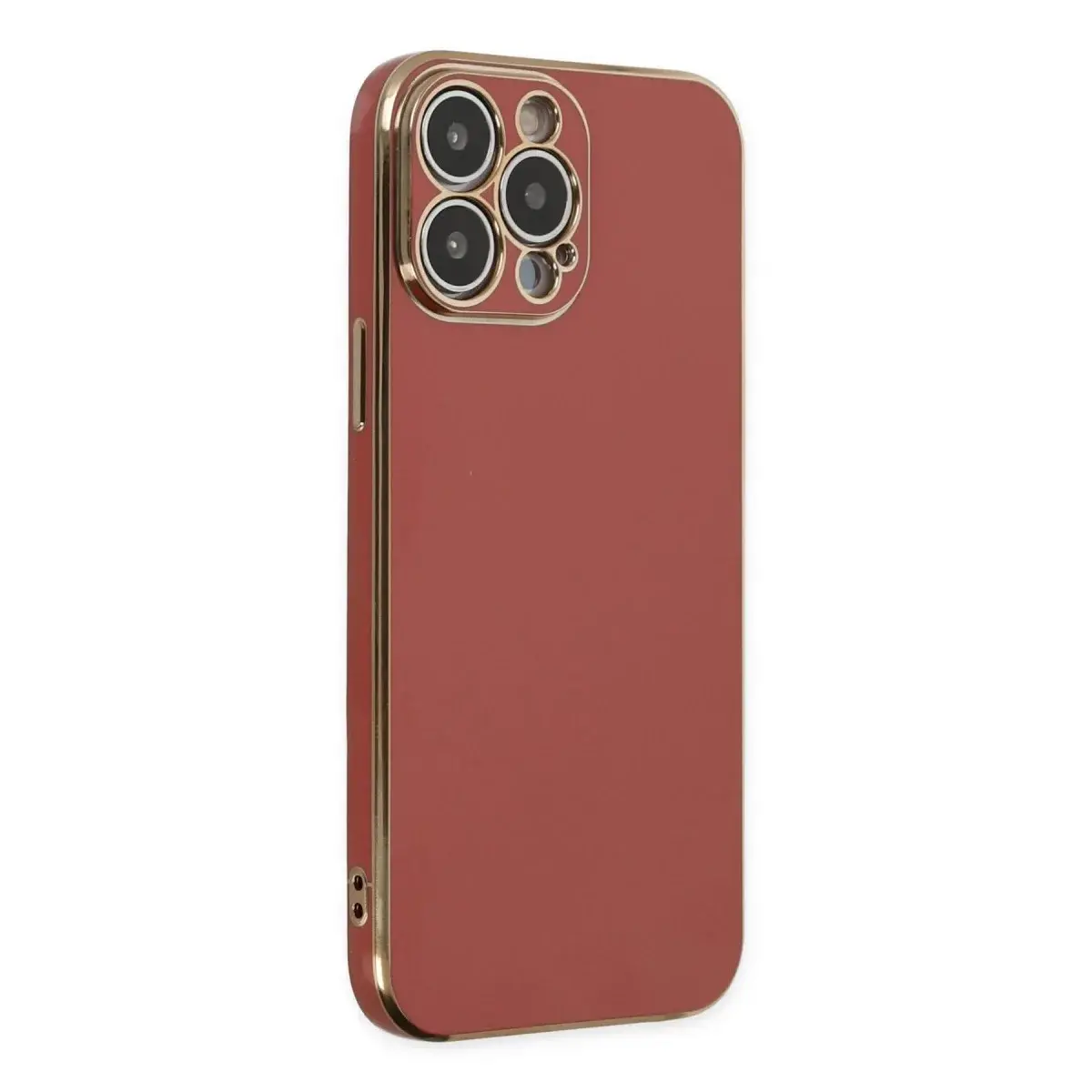 İphone 14 Pro Kılıf Volet Silikon - Kırmızı