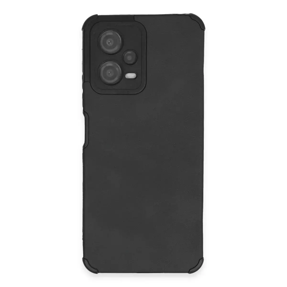 Xiaomi Redmi Note 12 5g Kılıf Loop Deri Silikon - Siyah