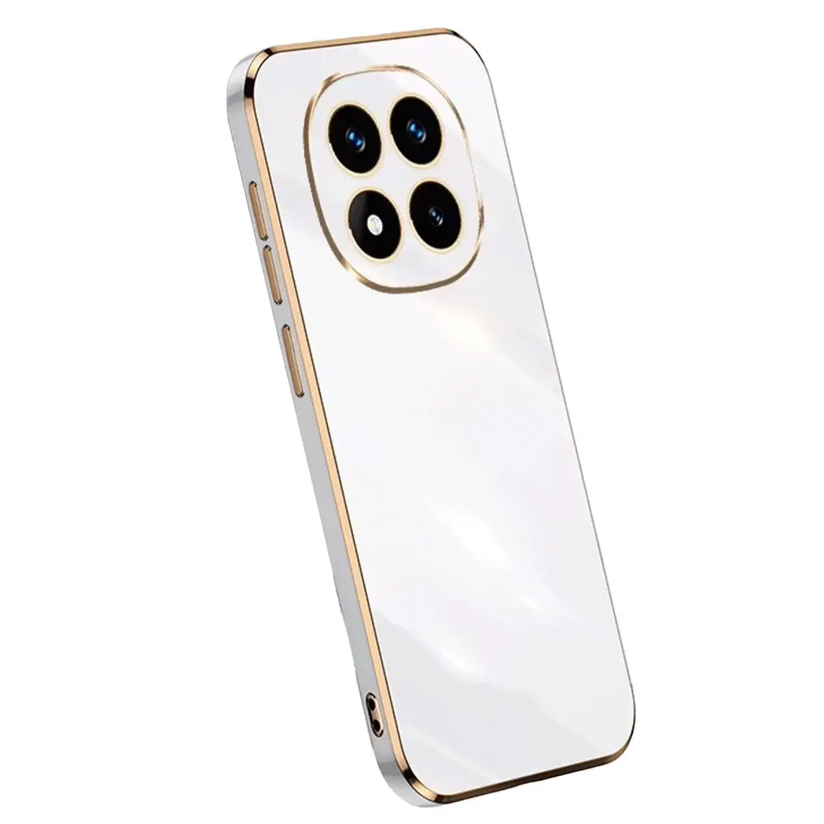 Xiaomi Redmi Note 14 Pro Plus Kılıf Volet Silikon - Beyaz