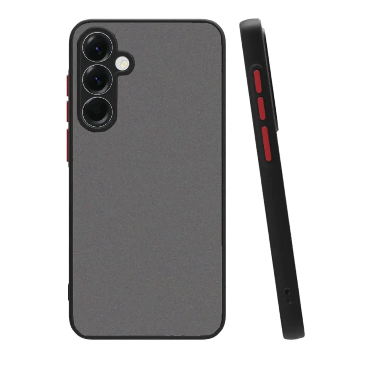 Samsung Galaxy A56 Kılıf Montreal Silikon Kapak - Siyah