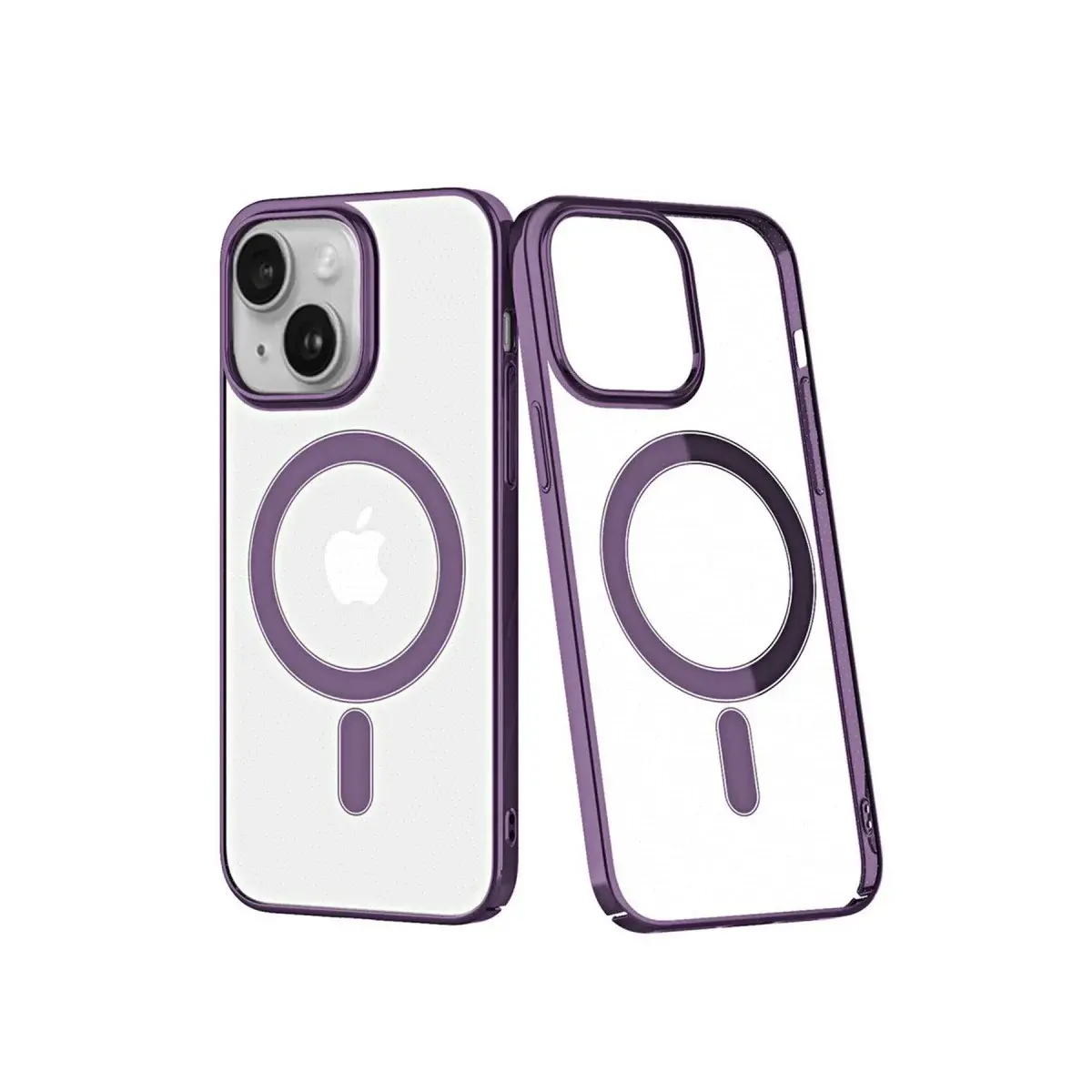 İphone 14 Plus Kılıf Element Magneticsafe Sert Kapak - Mor