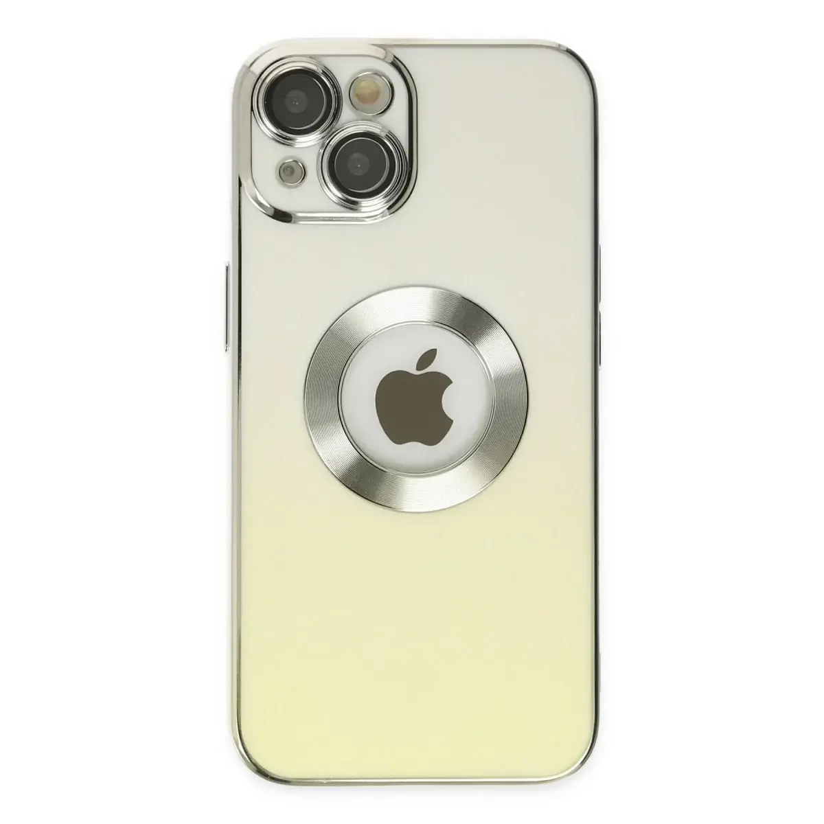 İphone 14 Plus Kılıf Best Silikon - Sarı